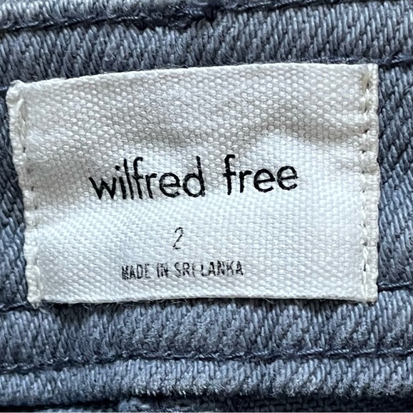 Aritzia Wilfred Free Modern Utility Pant Utility Pants Size 2 Gray Blue Preowned - Picture 8 of 12